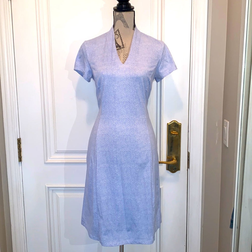 Beautiful blue floral dress size M